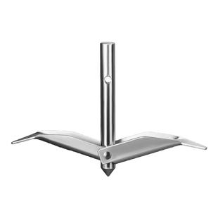 新型大棚专用地锚拉锚压膜拉铁线地钉固定神器免打孔双层加厚地锚