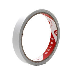 高强度双面胶高粘度学生用手工胶带幼儿园超薄透明易撕强力两面胶