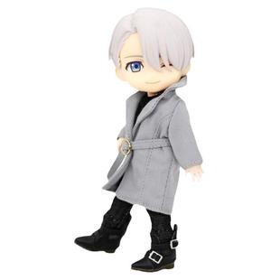 ob11molly娃衣系扣长风衣外套大衣娃娃衣服12分bjd GSC素体粘土人