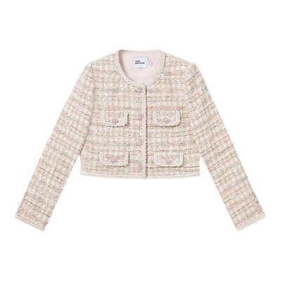 self-portrait气质长袖圆领上衣