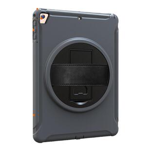 通用iPad Pro 9.7PC支架硅胶儿童平板套iPad56789手带旋转防摔壳