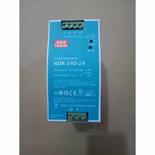议价明纬导轨电源，型号NDR-240-24，原装正品，成色95新