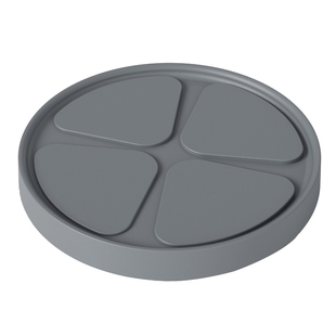 移动花盆托盘底座带轮滚轮万向轮接水盘隐形滑盆栽轮加厚塑料花盘