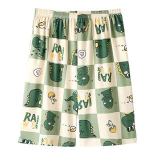 夏季五分裤睡裤男款夏天短裤大码大裤衩青少年学生男士纯棉家居裤