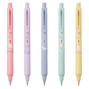 日本uni三菱自动铅笔M5-KS三丽鸥联名款自动笔0.5mm大耳狗KURUTOGA自动转铅芯学生用不易断铅活动铅笔帕恰狗