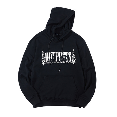 OGMC哈雷摩托机车大背标长袖卫衣