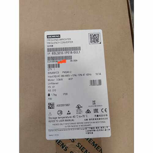 询价-变频器6SL32101PE180UL1PM240