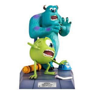 野兽王国皮克斯怪物电力公司毛怪大眼仔雕像摆件手办新年礼物