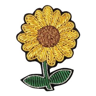 一举夺魁向日葵胸针高考礼物饰品衣服配饰设计感小众高档别针徽章