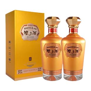 金种子酒金柔和42度500ml*2瓶浓香型白酒纯粮食酒正品送礼自饮