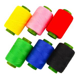 宝塔缝纫机线缝补针线服装手缝线彩色黑白线团细线家用402涤纶线