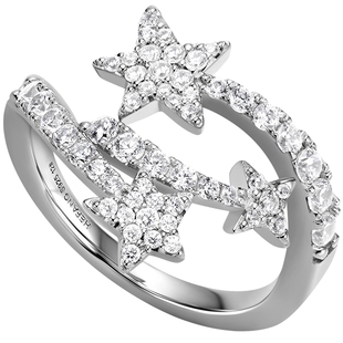 HEFANG何方珠宝流星戒指轻奢高级配饰首饰优雅新年礼物