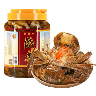 邵万生醉蟹即食生腌呛蟹腌制螃蟹宁波风味大闸蟹河蟹腌蟹上海特产