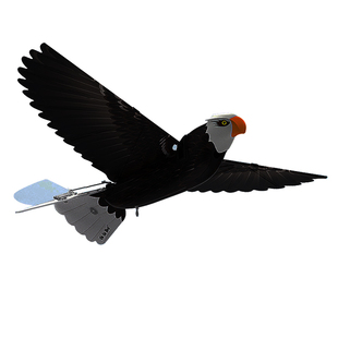 汉王出头鸟遥控仿生鸟飞行器儿童玩具机器航模鲁班扑翼鸟老鹰孔雀