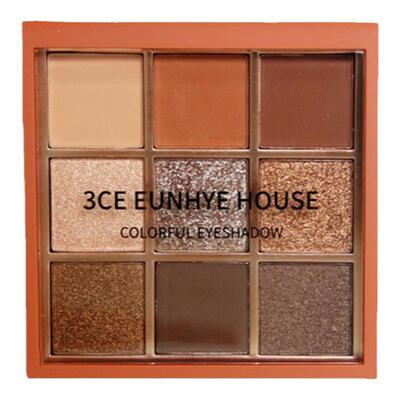 2026新款正品3CE EUNHYE HOUSE魅惑多彩眼影盘专柜款9色日常淡妆