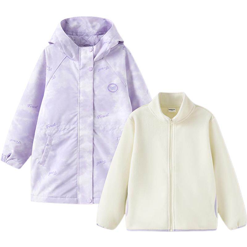 巴拉巴拉女童加厚冬季中大童棉服