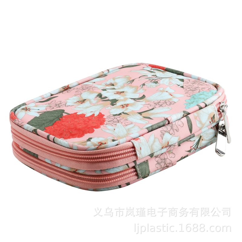 跨境新品手工编织工具包毛线围巾短款钩针空包收纳包收纳包勾针针