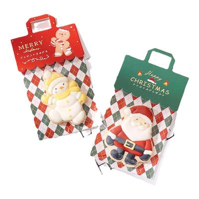 圣诞节包装袋页眉卡头