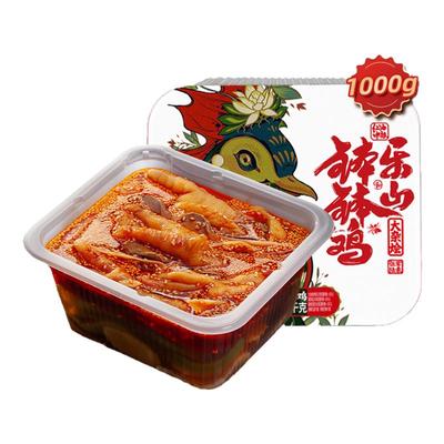 晓翠即食钵钵鸡无骨鸡爪脱骨鸭掌