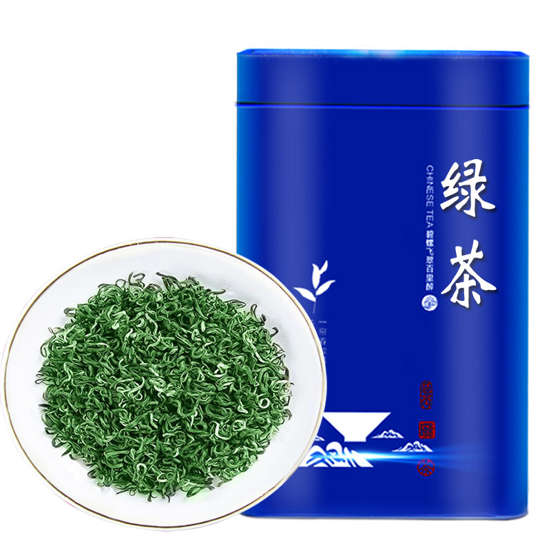 【品牌】绿茶2024新茶叶毛尖茶叶 高山云雾茶日照嫩芽罐装春茶1斤