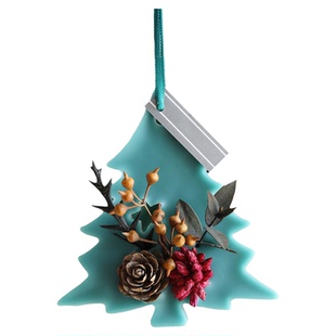 圣诞树香薰蜡片创意家居固体祛味留香氛片衣柜挂件圣诞节伴手礼