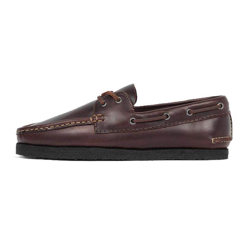 其乐CLARKS Godney Boat 一脚蹬时髦英伦复古休闲袋鼠鞋乐福靴子