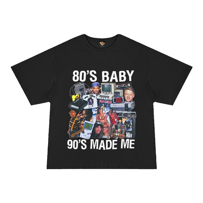 高街学院风vibe油画印花