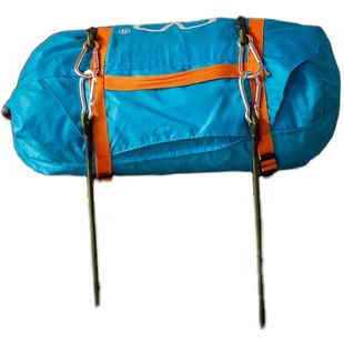 户外登山扣弹力绳松紧带帐篷挂绳8mm野营晾衣绳行李捆绑绳打包带