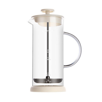 手动打奶泡器｜拿铁奶盖细密神器