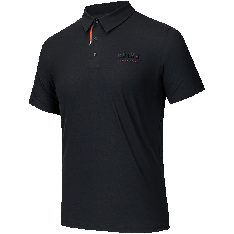 安踏型动polo丨速干短袖polo衫男士秋季翻领t恤上衣152537121