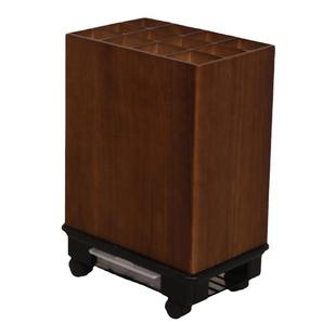 商用雨伞架子轻奢实木大容量酒店收纳伞桶家用门口挂伞筒定制LOGO