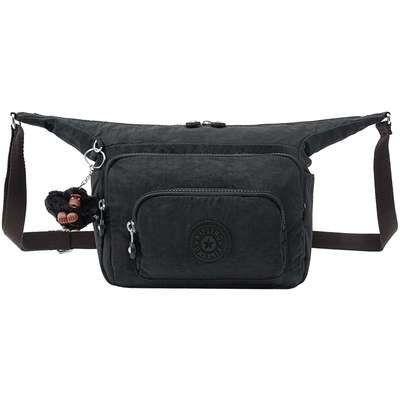 kipling女款轻便帆布斜挎包