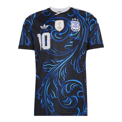 Adidas/阿迪达斯正品三叶草男士透气修身印花足球运动T恤KH3940