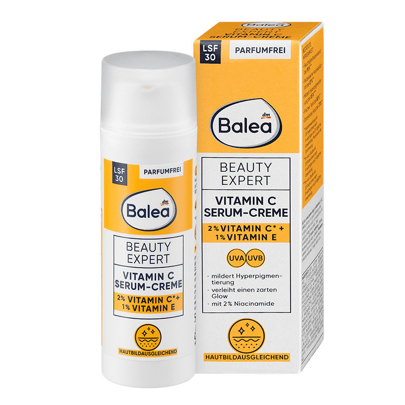 balea维生素C精华乳减少色素沉着