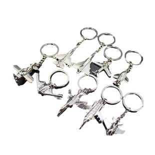 金属歼20飞机钥匙扣系列模型航空之王挂件刻字定制logo航空礼品