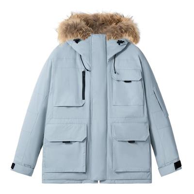 中国大鹅95白鹅绒羽绒服网易严选