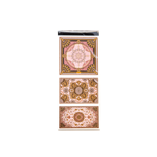 M｜浪漫序曲便签本 宫廷复古花纹碎花边框蚂蚁线手账打底纸30张入