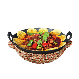 饭店食堂地锅炖专用铸铁干锅酒精炉校园食堂小地锅商用小炒肉锅仔