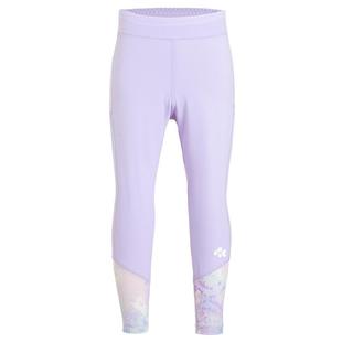 爱慕儿童小冰皮leggings女童瑜伽外穿九分裤吸湿速干凉感防晒抗菌