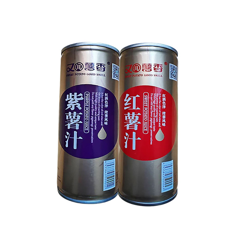 六瓶特价】红薯汁饮料0脂低钠紫薯汁罐装饮料崇阳特产饮品零食