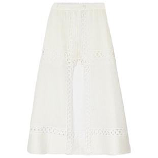 SANDRO Outlets秋季女装博主同款法式时尚优雅简约A字长款半身裙