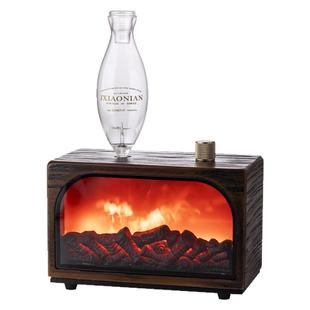 Mlblou壁炉香薰机复古自动香氛机礼盒扩散器新年高级乔迁新婚礼物