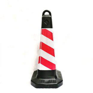 塑料方锥加沙路锥反光雪糕筒锥桶路障请勿泊车禁止停车锥专用车位