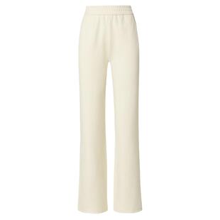 【商场同款】糖力 秋冬季杏色橡筋腰直筒裤长裤显瘦针织休闲裤女