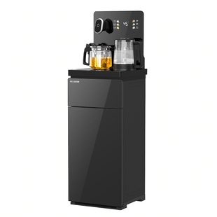 美菱茶吧机2026新款家用饮水机全自动智能立式置物柜一体MY-A161