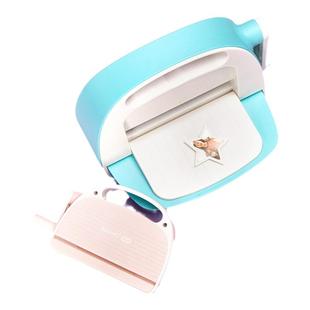 可得优手摇压花器压纹机手工压花机纸艺刀模花样压纹机滚动手账素材书纸雕书镂空折纸刻纸画花样压纹YHJ-01