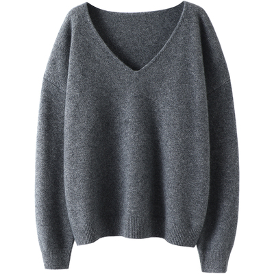 启超高端100%纯山羊绒衫