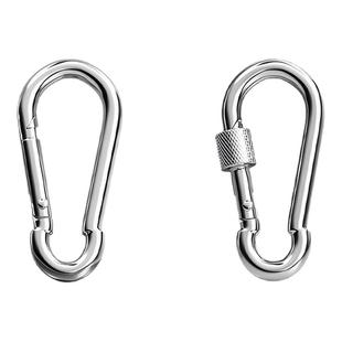 镀锌弹簧扣锁母葫芦扣快挂登山保险扣狗链条钢丝绳连接锁扣挂钩