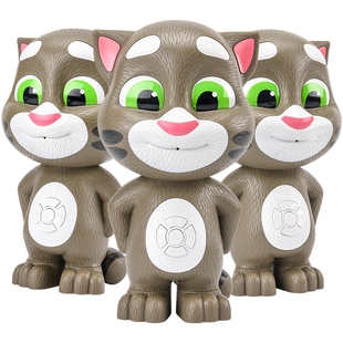 汤姆猫教宝宝学说话玩具幼婴儿复读神器电动狗会说话的儿童早教机