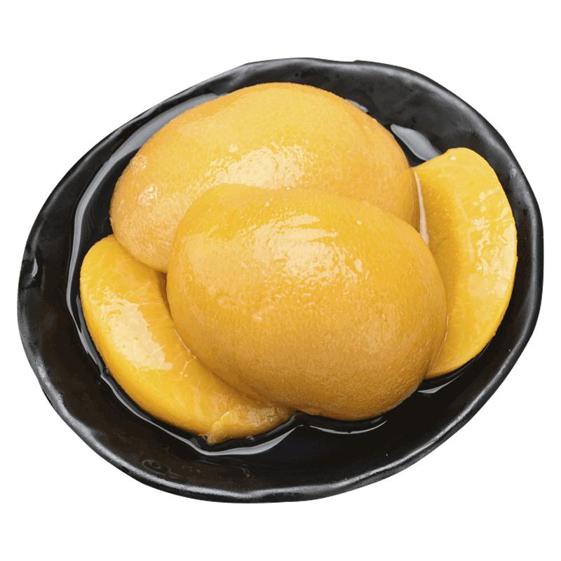 砀山黄桃罐头整箱水果罐头烘焙